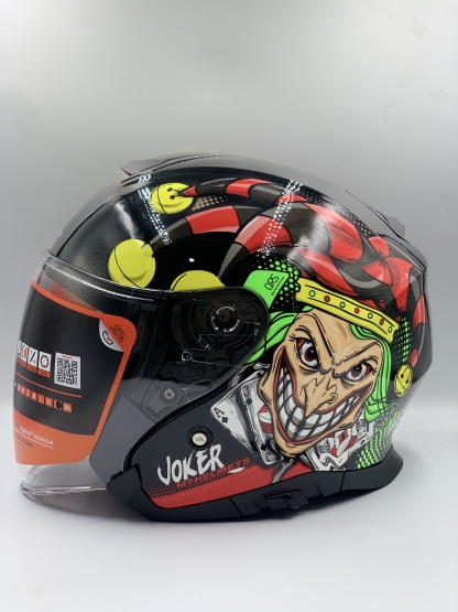 MT Helmet Thunder 3 SV Jet Joker A1 Gloss Black (ECE CERTIFIED)